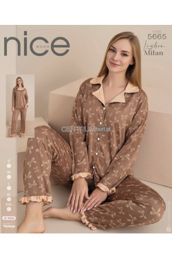 Piżama damska Turecka (S-2XL) 5665