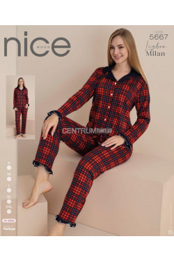Piżama damska Turecka (S-2XL) 5667