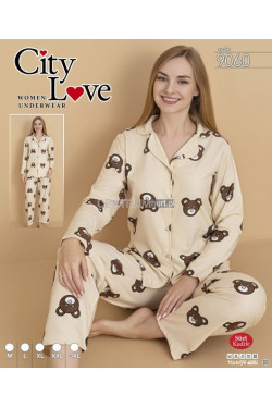 Piżama damska Turecka (M-3XL) 9060