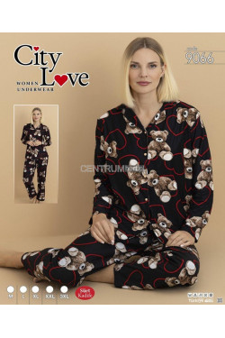 Piżama damska Turecka (M-3XL) 9066