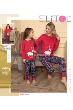 Piżama dziecięca Turecka (4-13) 4067