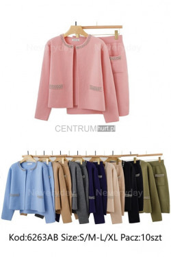 Komplet damskie (S-XL) 6263AB