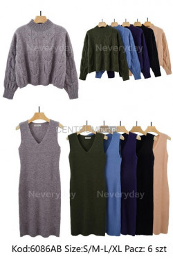 Komplet damskie (S-XL) 6086AB