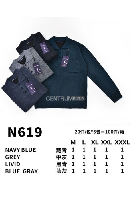 Sweter męski (M-3XL) 1