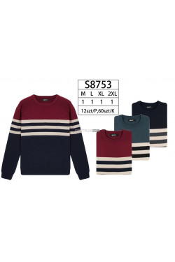 Sweter męski (M-2XL) S8753
