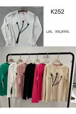 Bluzki damskie (L-3XL) K252