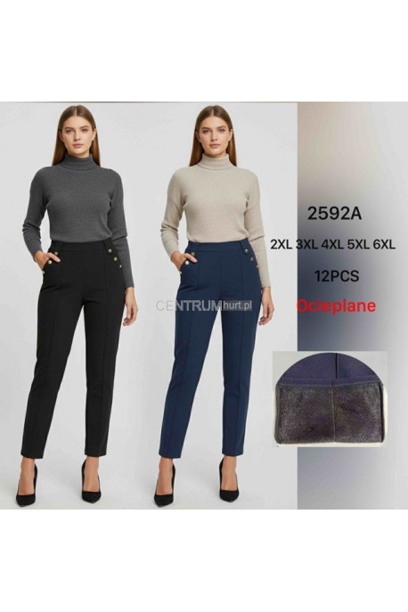 Spodnie damskie ocieplane (2XL-6XL) 1