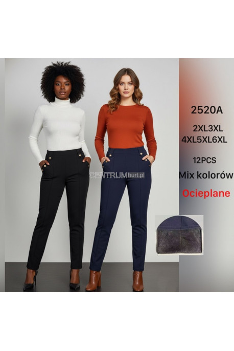 Spodnie damskie ocieplane (2XL-6XL) 1