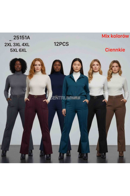 Spodnie damskie (2XL-6XL) 1