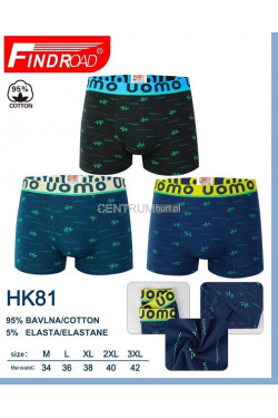Bokserki męskie (M-3XL) HK81