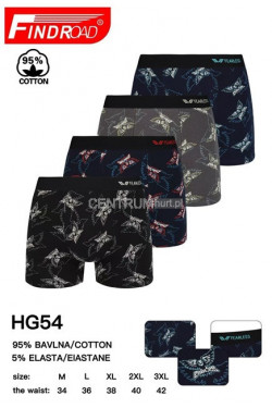 Bokserki męskie (M-3XL) HG54