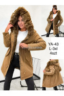 Kurtki damskie zimowe (L-3XL) 1