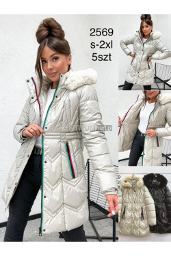 Kurtki damskie zimowe (S-2XL) 2569