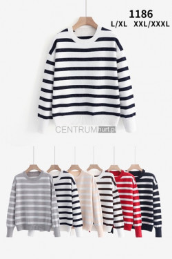 Sweter damski (L-3XL) 1186