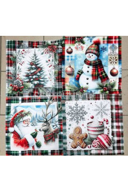 Poszewki mix wzorków (40x40) 9800