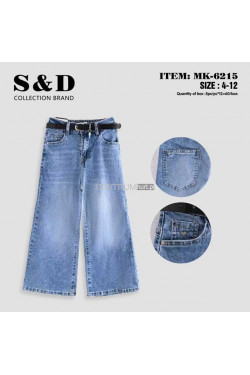 Jeansy dziewczęce (4-12) MK-6015
