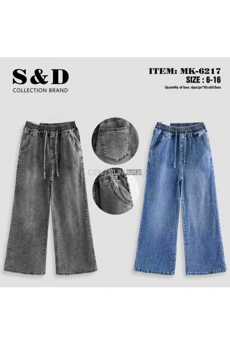 Jeansy dziewczęce (6-16) 1