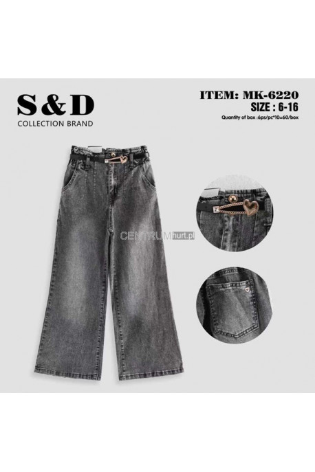 Jeansy dziewczęce (6-16) 1