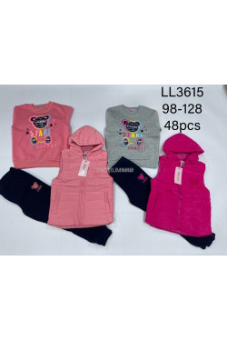Komplet dziewczęcy (98-128) LL3615