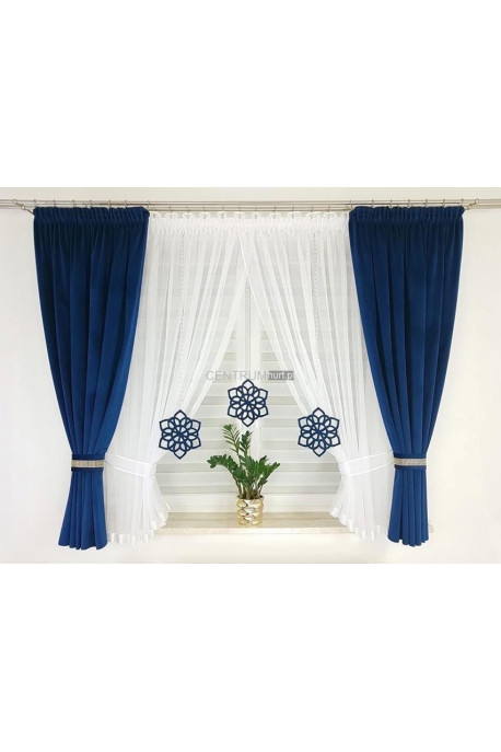 KOMPLET FIRANKI (155x400cm,2(160x150cm)) 17