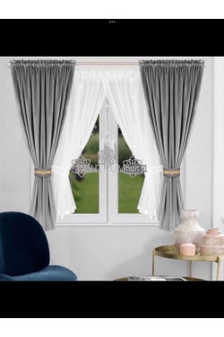 KOMPLET FIRANKI (155x400cm,2(160x150cm)) 1800