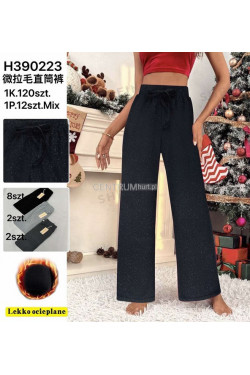 Spodnie damskie ocieplane 90223