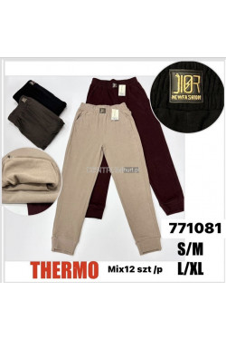 Spodnie damskie ocieplane (S-XL) 771081