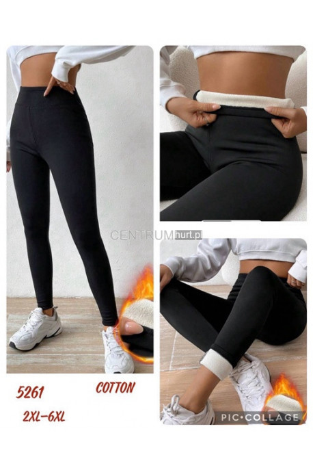 Leginsy damskie ocieplane (S-2XL) 1