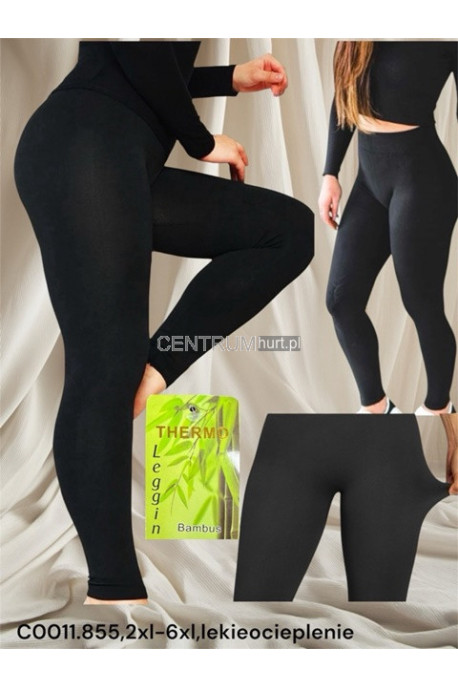 Leginsy damskie ocieplane (S-2XL) 1