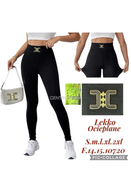 Leginsy damskie ocieplane (S-2XL) 1