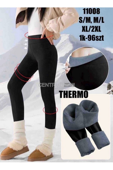 Leginsy damskie ocieplane (S-2XL) 1