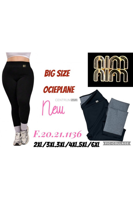 Leginsy damskie ocieplane (S-2XL) 1