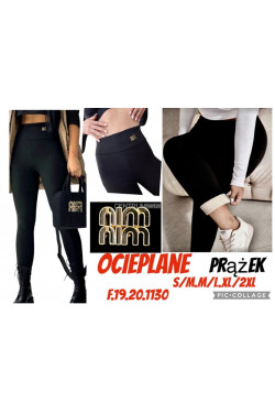 Leginsy damskie ocieplane (S-2XL) 1130