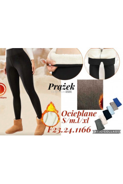 Leginsy damskie ocieplane (S-XL) 24-1166