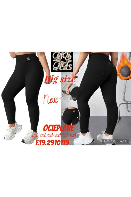 Leginsy damskie ocieplane (S-2XL) 1