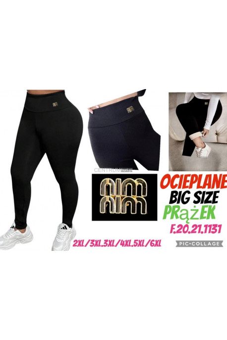 Leginsy damskie ocieplane (S-2XL) 1