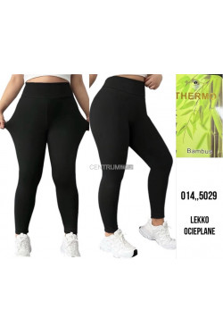 Leginsy damskie ocieplane 014-5029
