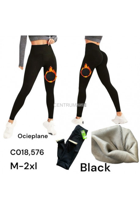 Leginsy damskie ocieplane (S-2XL) 1