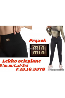 Leginsy damskie ocieplane (S-2XL) 16-5578