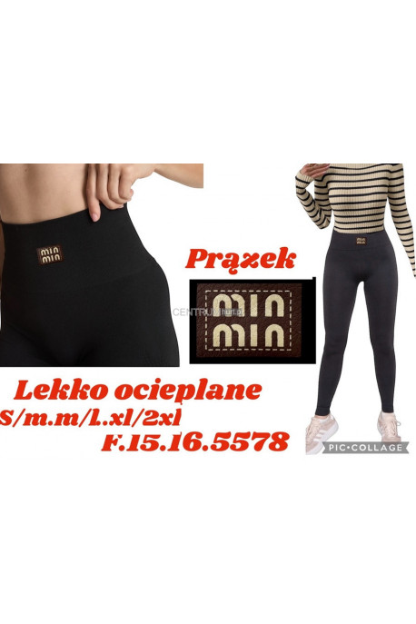 Leginsy damskie ocieplane (S-2XL) 1