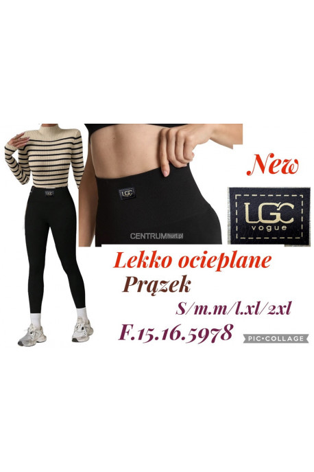 Leginsy damskie ocieplane (S-2XL) 1