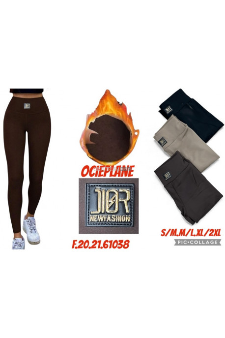 Leginsy damskie ocieplane (S-2XL) 1