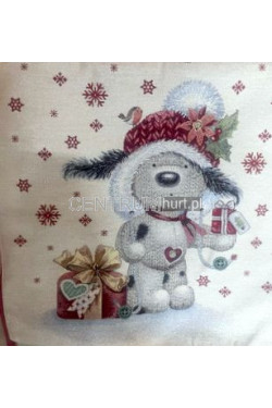 Poszewka gobelinowa złota nitka