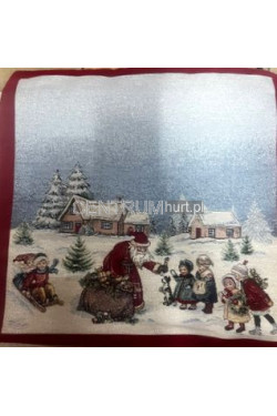 Poszewka gobelinowa złota nitka