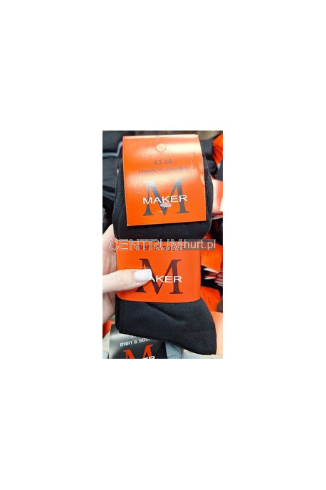 Skarpety polskie bawełna (43-46) POPIEL