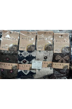 Skarpety damskie angora 041212