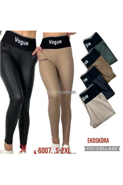 Spodnie skórzane damskie (S-2XL) 6007