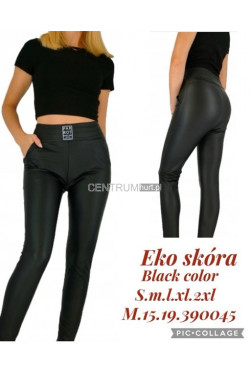 Spodnie skórzane damskie (S-2XL) 390045
