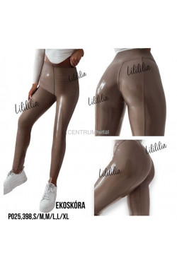 Spodnie skórzane damskie (S-XL) P025-398