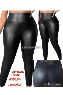 Spodnie skórzane damskie (2XL-6XL) C0019-6006